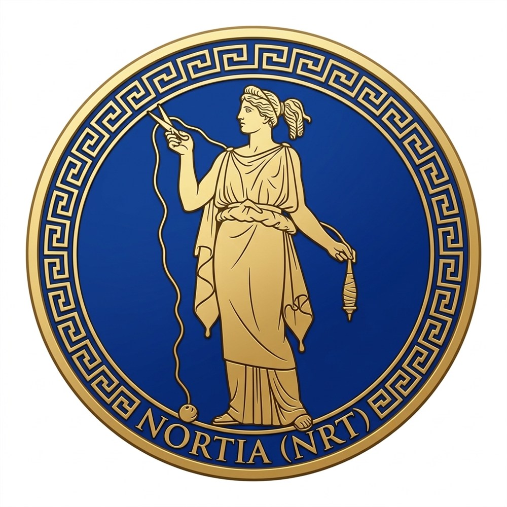 Contemporary Ancient Gods medallion for Nortia